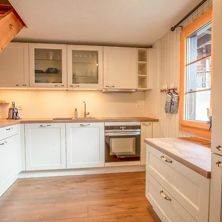 Reste Fidele Duplex Fiesch Esterno foto