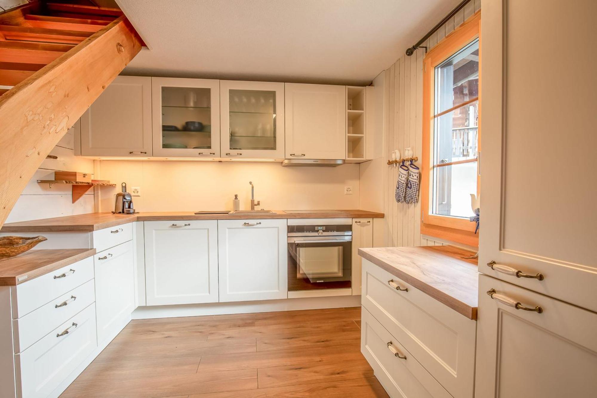 Reste Fidele Duplex Fiesch Esterno foto